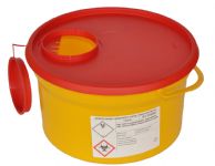 BIOHAZARD – NÁDOBA NA KONTAMINOVANÝ ODPAD 5 litrov